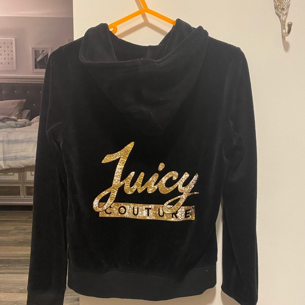 Juicy Couture Velour tracksuit (black label)